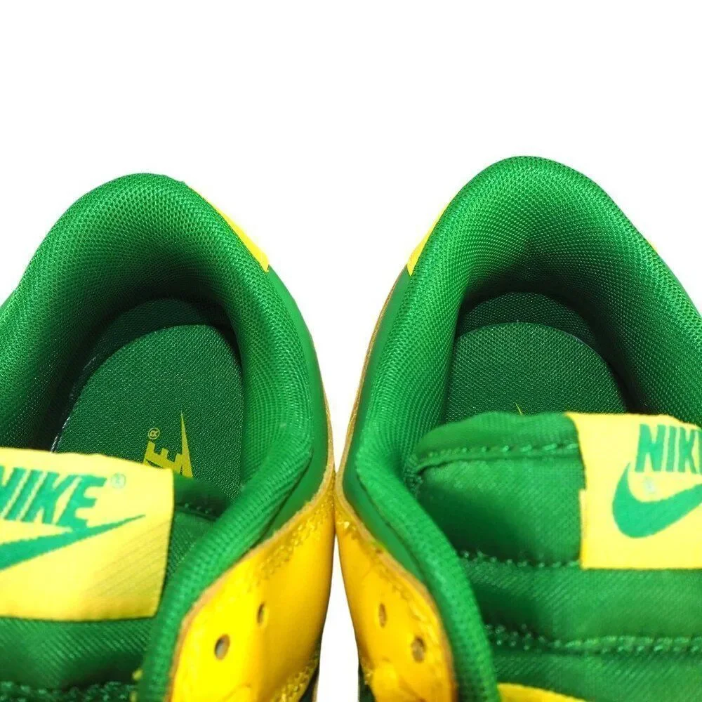 Nike Dunk Low‎ 'Reverse Brazil' Classic 2-Tone Sneakers DV0833-300 Men's 10.5